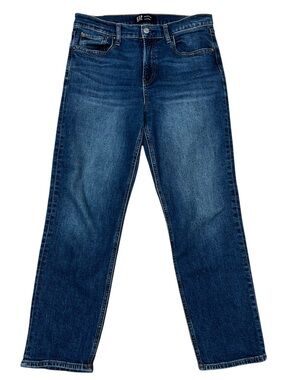 Gap Denim Straight Leg Jeans Medium Wash Size 28 Casual Everyday Jeans